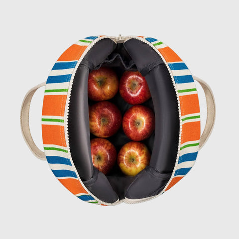 Zipper Lunch in Varsity Stripe