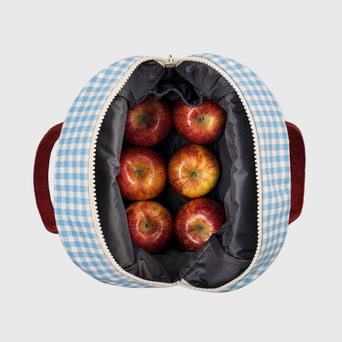 Zipper Lunch in Gingham Sky