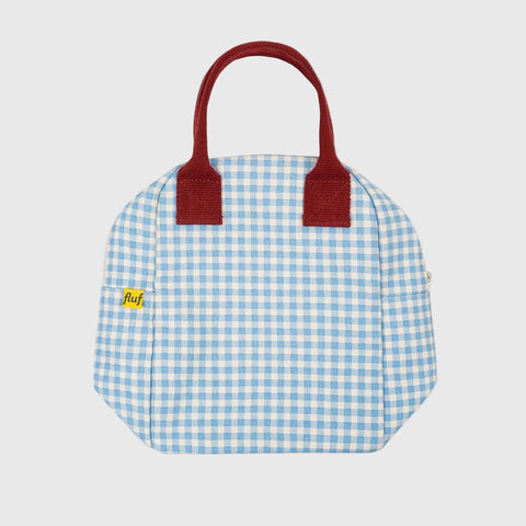 Zipper Lunch in Gingham Sky