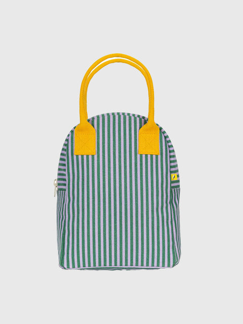Zipper Lunch in Candy Stripe Grass