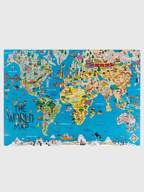 Wonderful World 100 Piece Jigsaw Puzzle