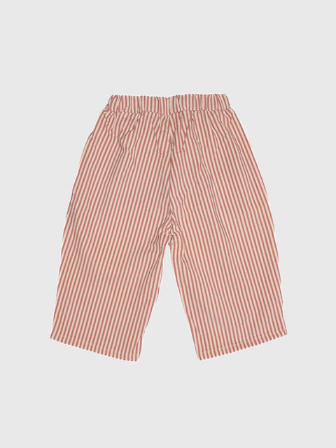 Thin Stripe Corduroy Pants in Pink