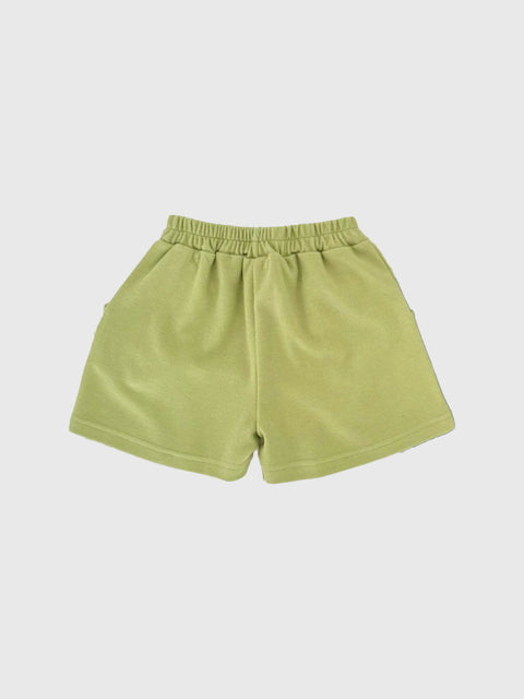 Super Soft Jogger Short in Lime