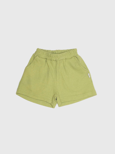 Super Soft Jogger Short in Lime