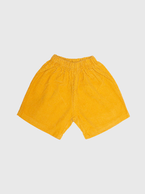 Corduroy Shorts in Marigold