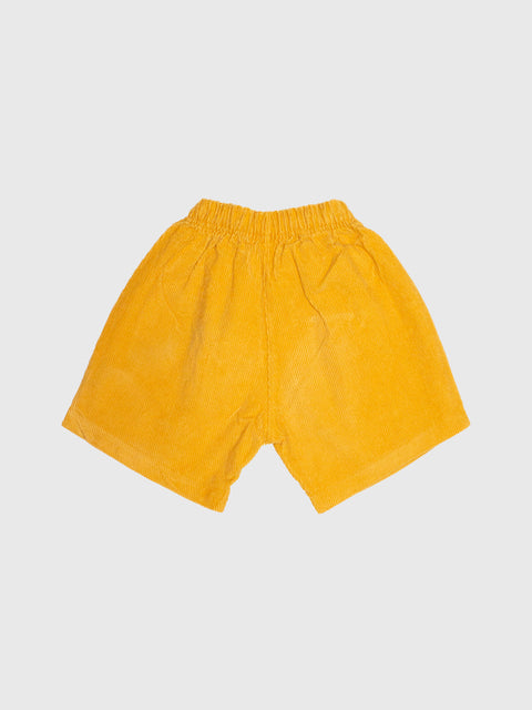 Corduroy Shorts in Marigold