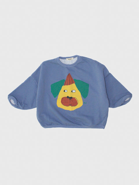 Dog Days Sweatshirt in Blue