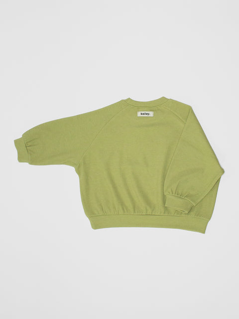 Super Soft Sweatshirt in Lime
