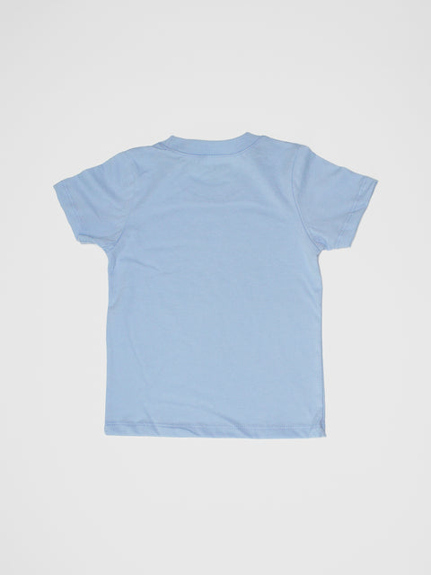 Snail Mail Tee in Sky Blue