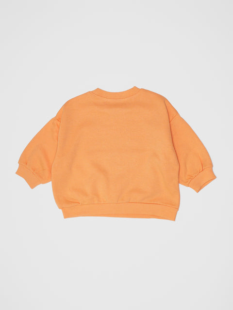 Goobi's House Sweatshirt in Melon