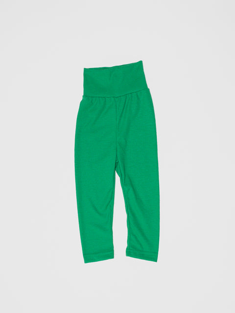 Ringer Pajamas in Kelly Green/Sunflower Yellow