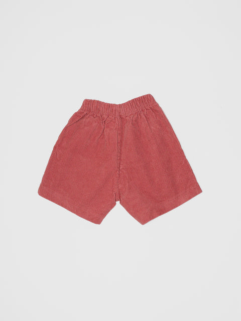 Corduroy Shorts in Desert Rose