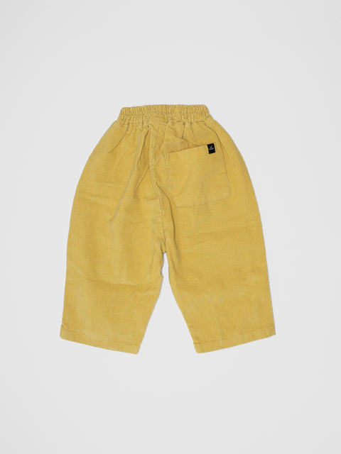 Corduroy Pants in Mustard