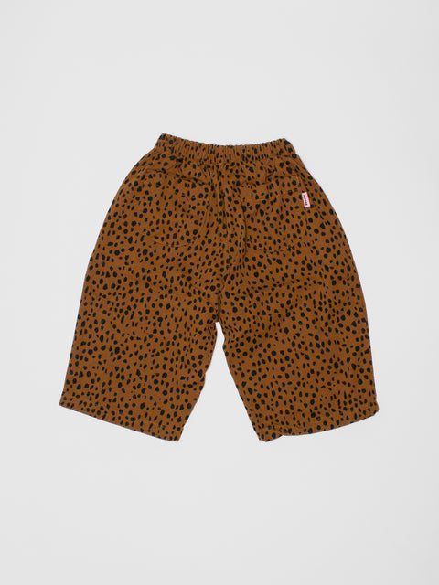 Leopard Print Cropped Pants