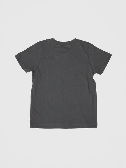 Slinky Logo Tee in Asphalt