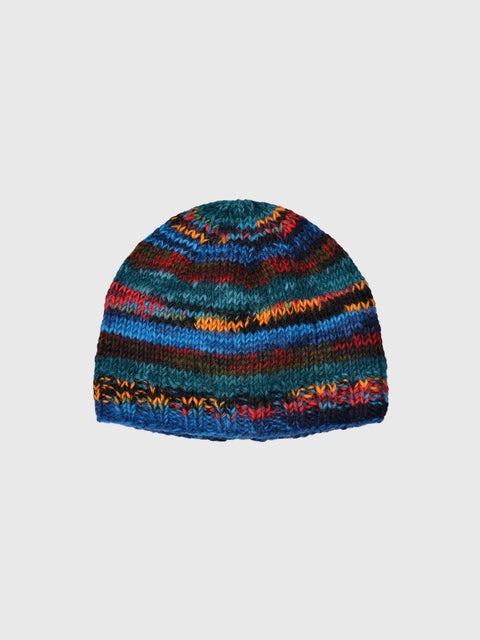 Confetti Knit Hat in Blue