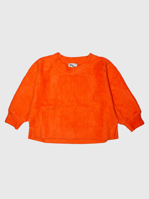 Riverson Teddy Sweatshirt in Orange