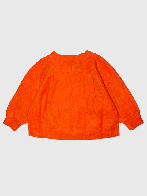 Riverson Teddy Sweatshirt in Orange