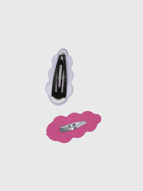 Cloud Clips Set in Pink