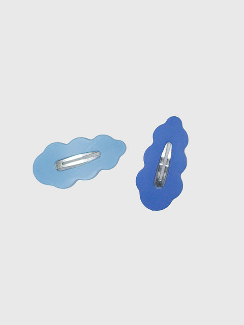 Cloud Clips Set in Blue/Sky