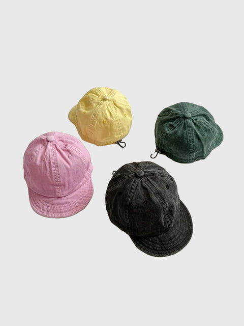 Pigment Dyed Baseball Cap in Yellow