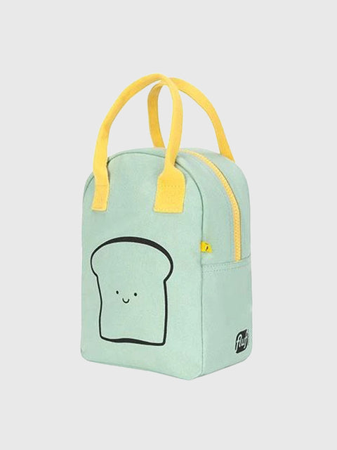 Zipper Lunch in Happy Bread Print