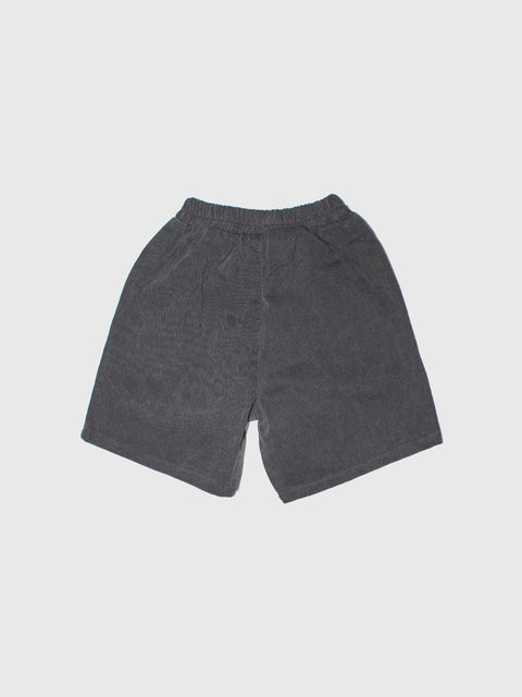 Washed Easy Shorts in Charcoal
