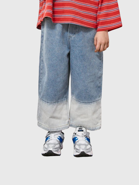 Dipped Denim in Light Blue