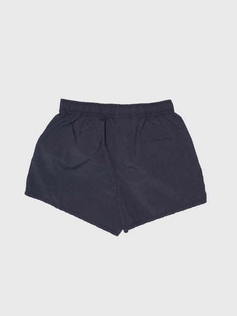 Two Stripe Track Shorts in Navy/Red