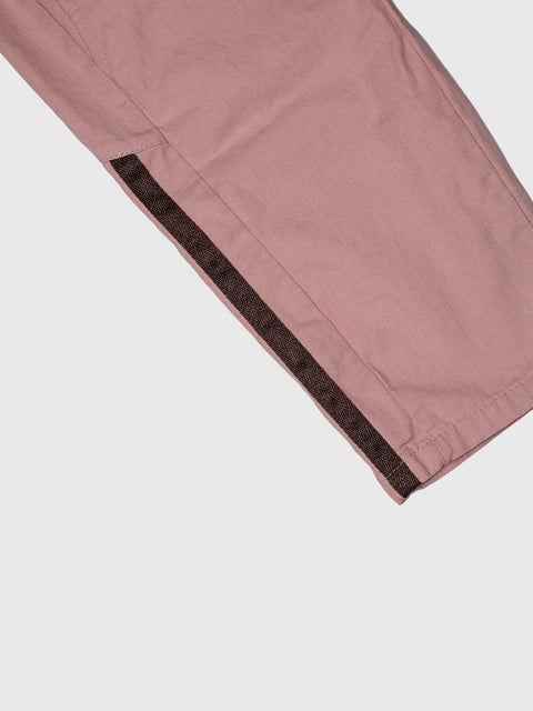 Twill Pull-On Pants in Pink