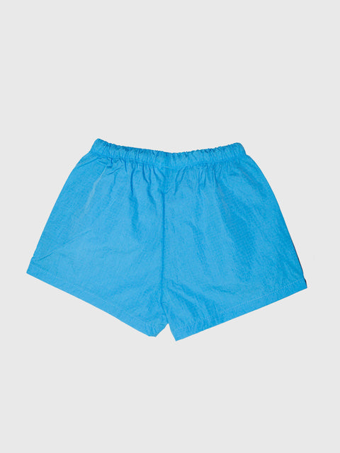 Nylon Sporty Shorts in Blue