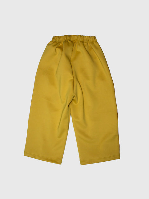Relaxed Stripe Track Pants in Mustard