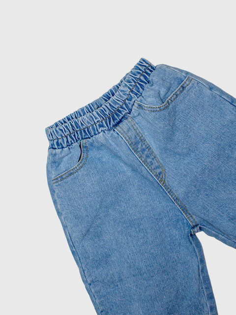 90's Denim in Washed Blue