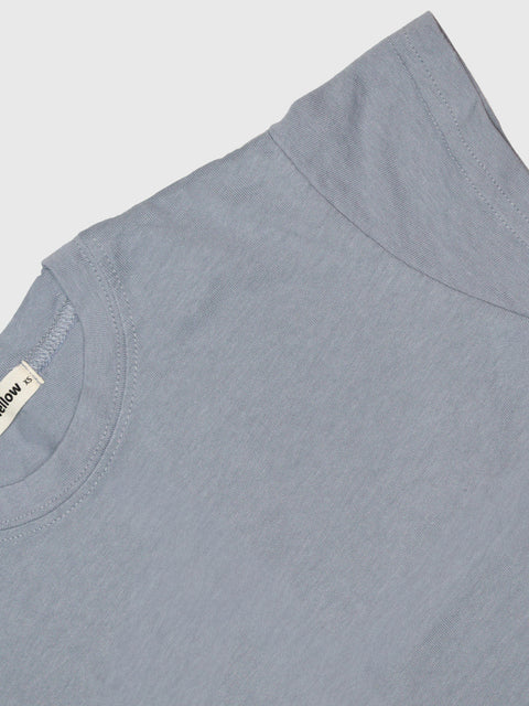 Boxy Tee in Washed Blue