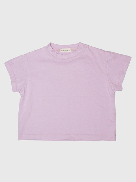 Boxy Tee in Lilac