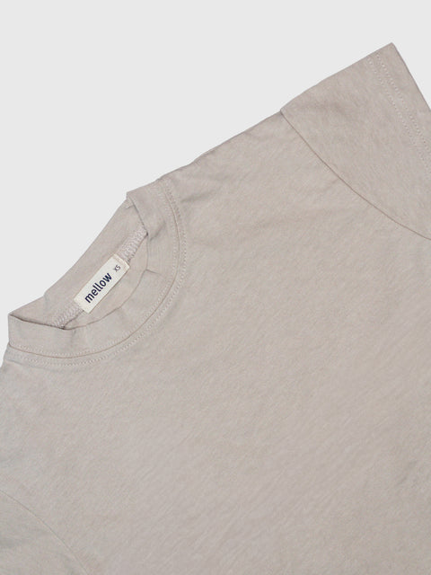 Boxy Tee in Putty
