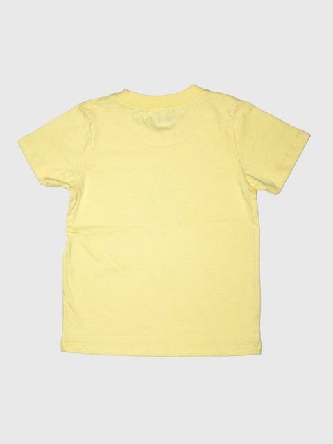 Smoothie Pop Tee in Pale Yellow