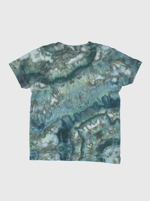 Goobi Tie Dye Tee in Teal