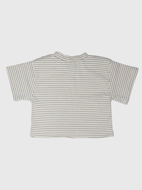 Fine Line Tee in Cream
