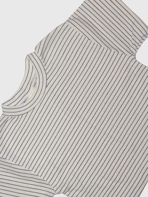 Fine Line Tee in Cream