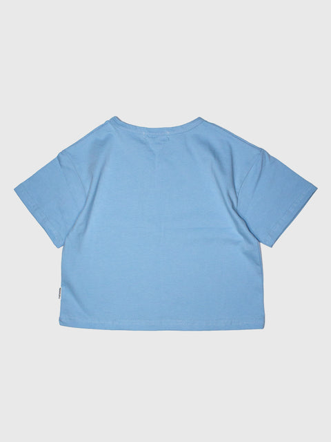 Everyday Boxy Tee in Sky