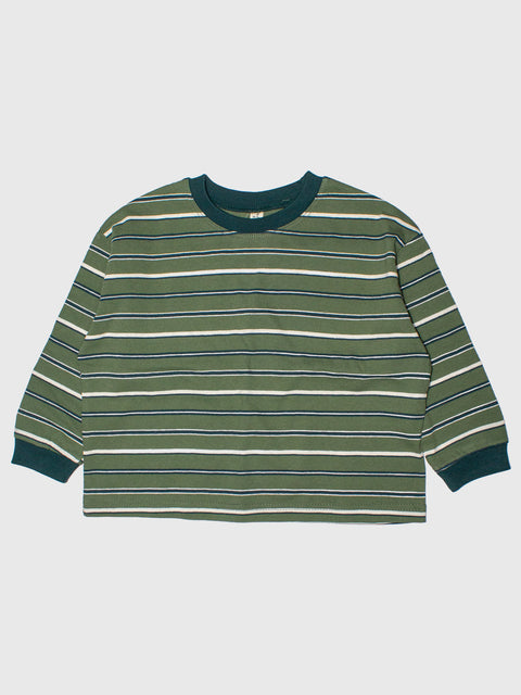 Stripe Long Sleeve in Green