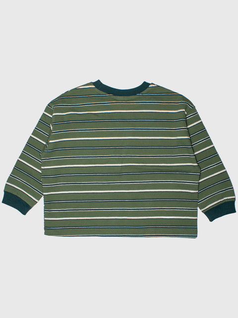 Stripe Long Sleeve in Green
