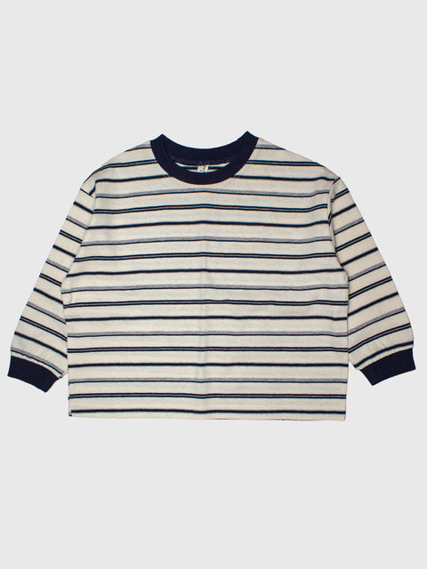Stripe Long Sleeve in Ivory
