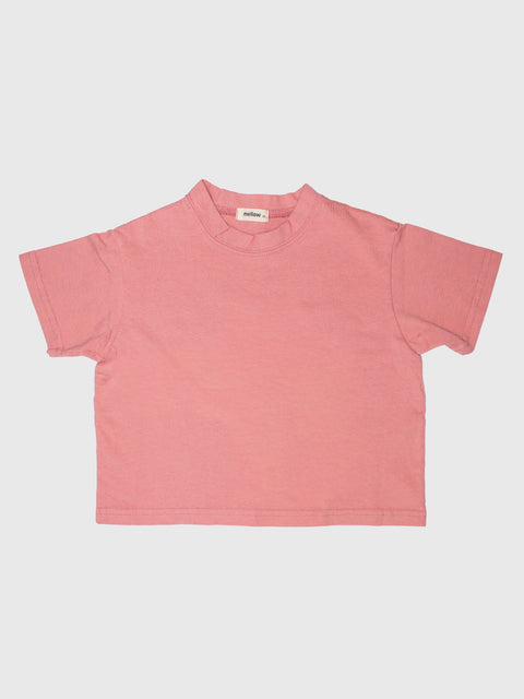 Boxy Tee in Dusty Rose