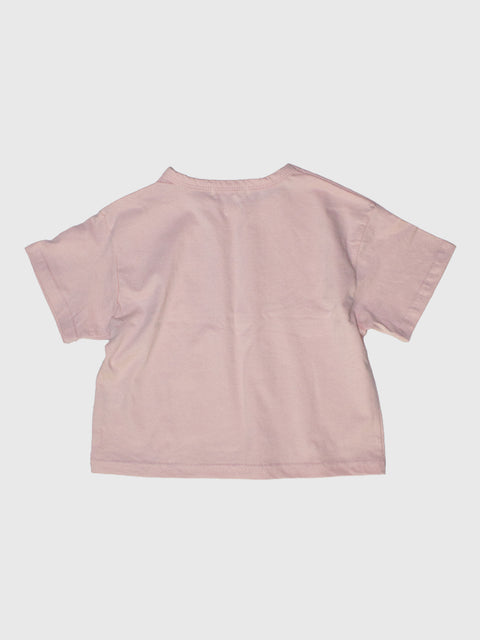 Everyday Boxy Tee in Pale Pink