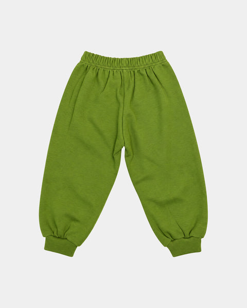 Checkerboard Star Joggers in Green