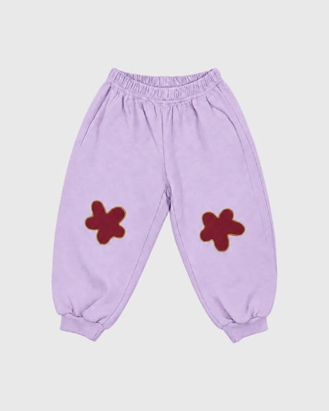Pizza Topping Joggers in Lilac
