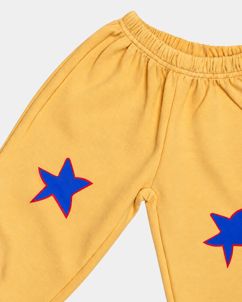 Star Joggers in Mustard