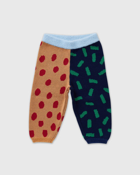 Zoo Crew Knit Pants in Multi Spots